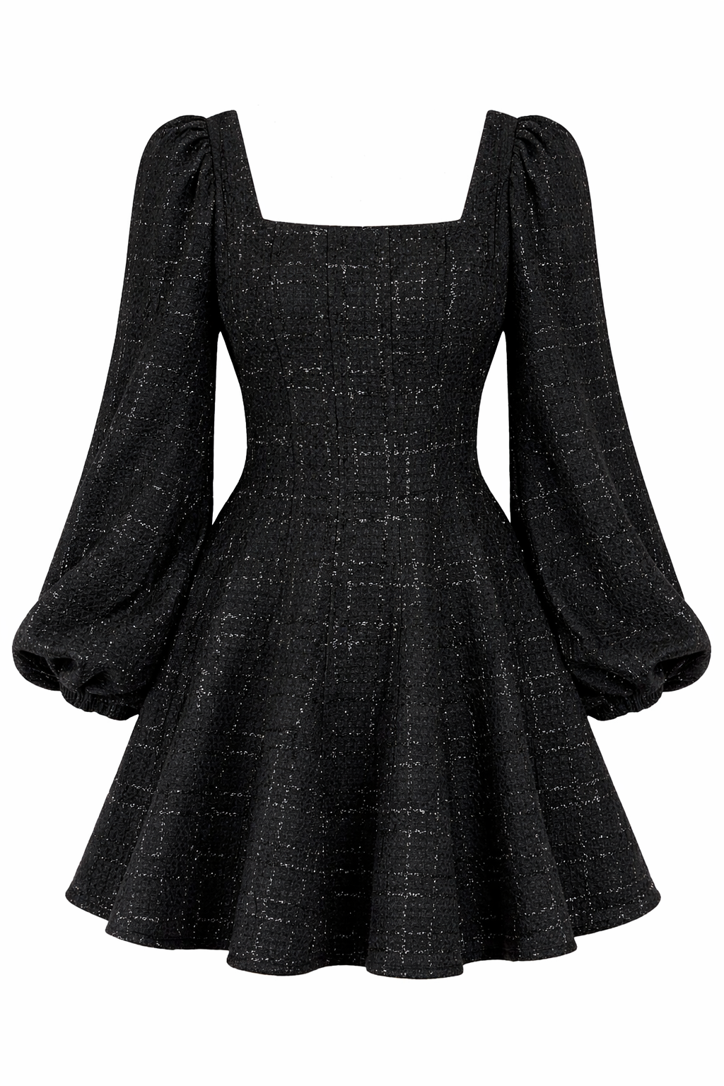 Sophie Tweed kjole  Black