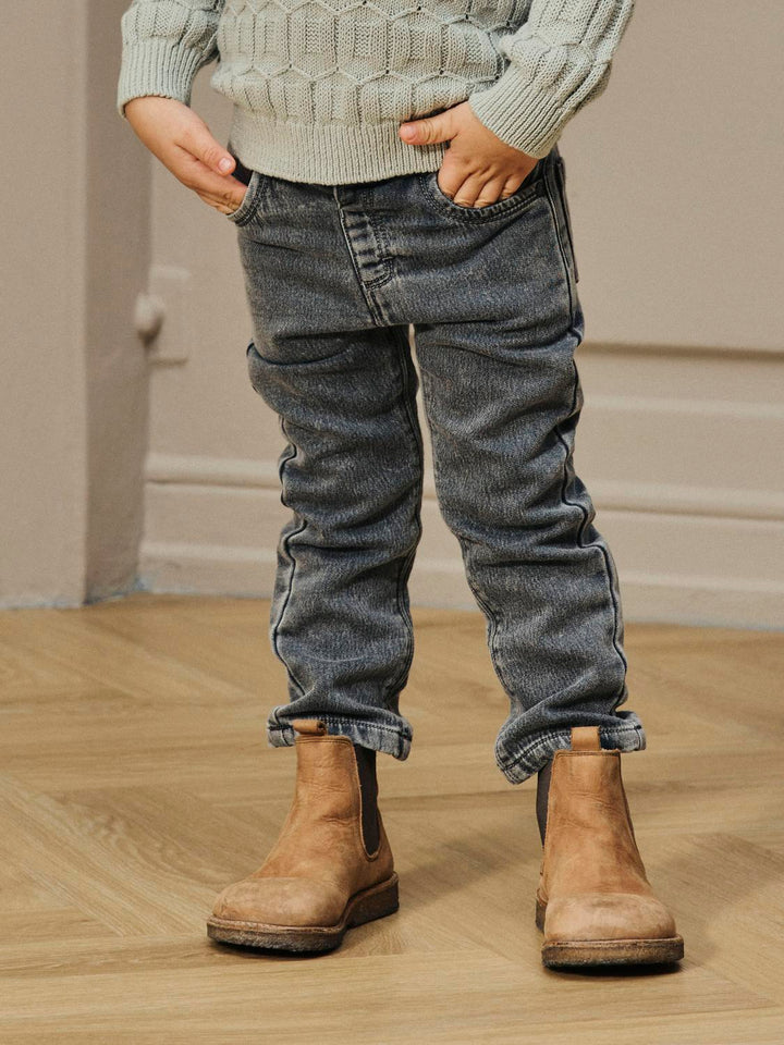 NMNNADIE REG JEANS 4442-CI LIL  Mellomgrå