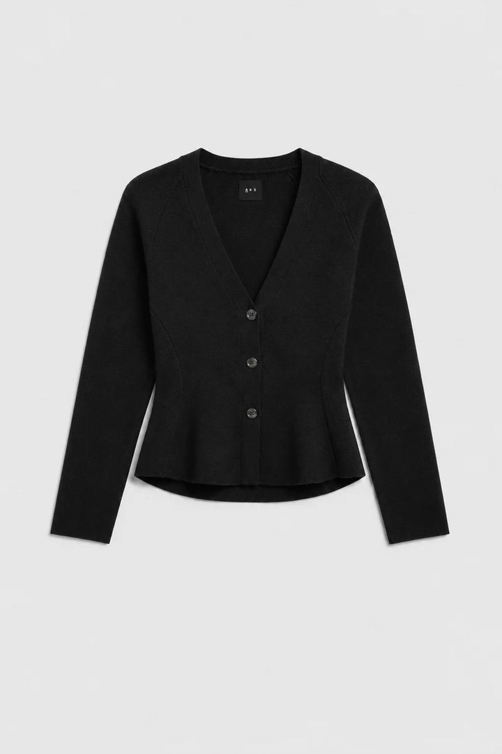 Ginny merino cardigan  Black