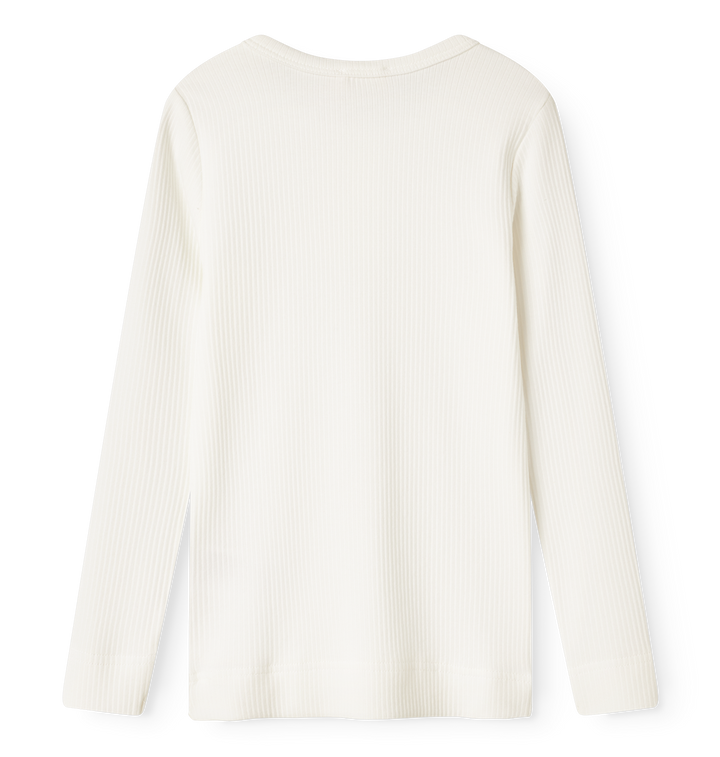Tee LS  Gentle White