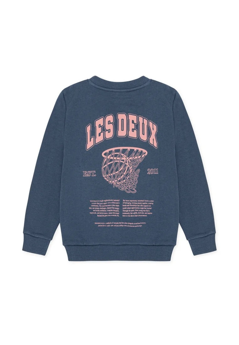Hoop Sweatshirt KIDS  Dark Denim Blue