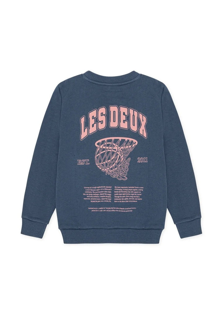 Hoop Sweatshirt KIDS  Dark Denim Blue