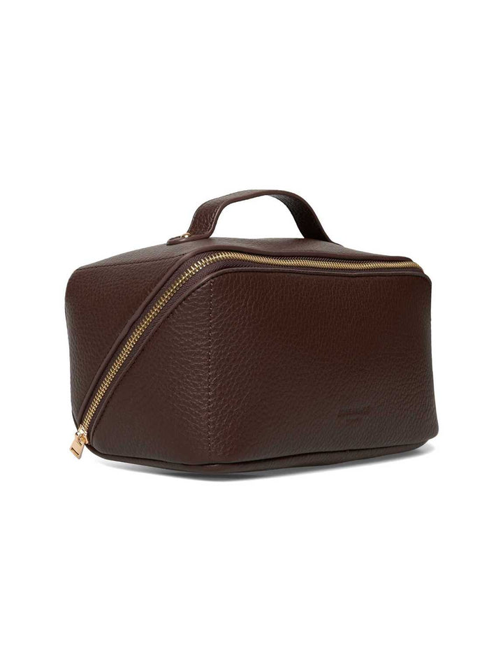 RBMunich Cosmetic Case  Dark Chocolate Gold