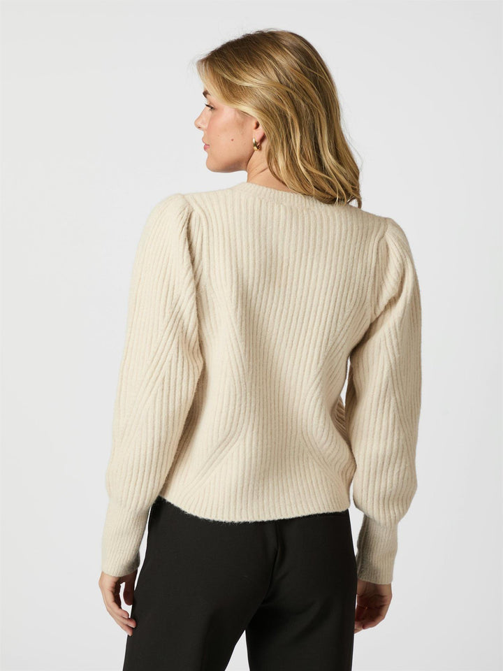 Puli knit cardigan  Ivory