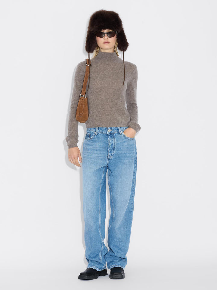 Cashmere Turtleneck  Taupe