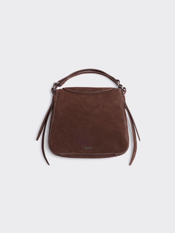 Bud Slouchy Suede Tote Bag  Brown