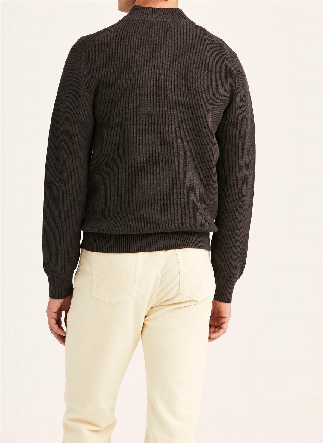 Colin Half Zip  Brown