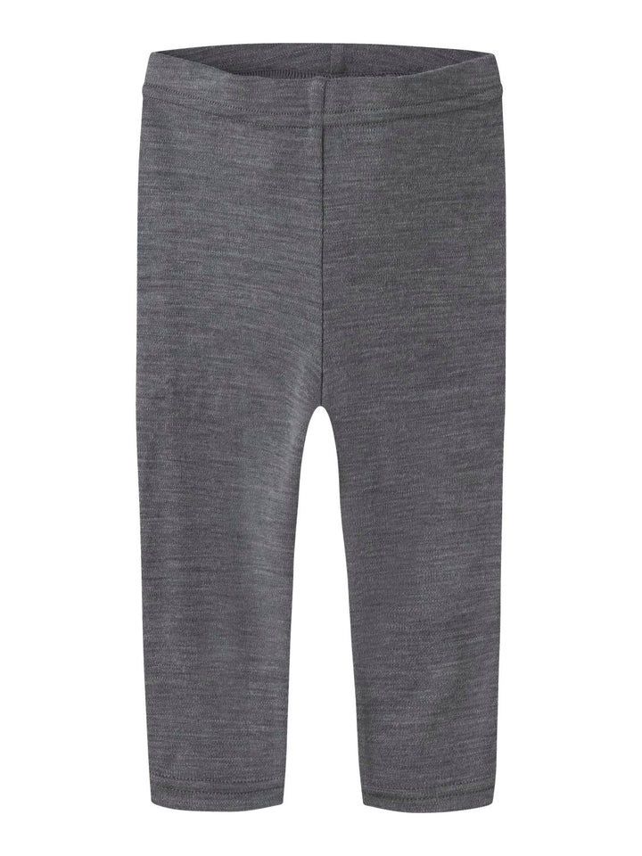 Nester Wool Slim Leggings  Mørkegrå