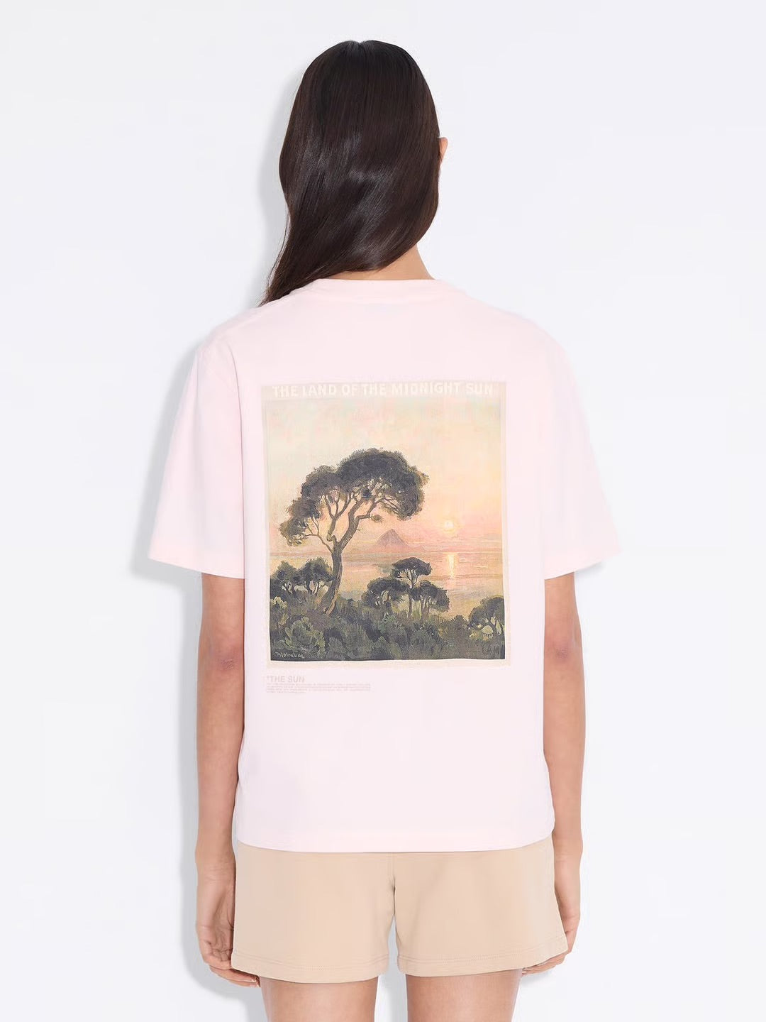 Kjerag National Tee  Lt. Pink