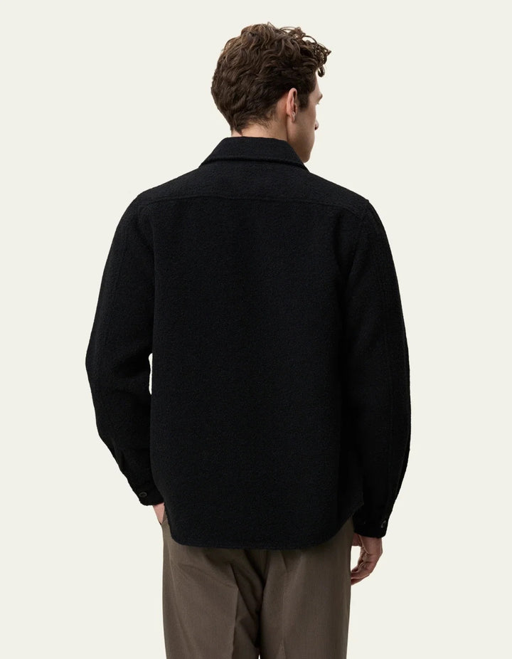 Bouclé Overshirt  Delicioso Brown