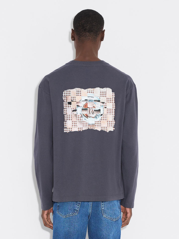 Ranger Gingham Ls  Dk. Grey