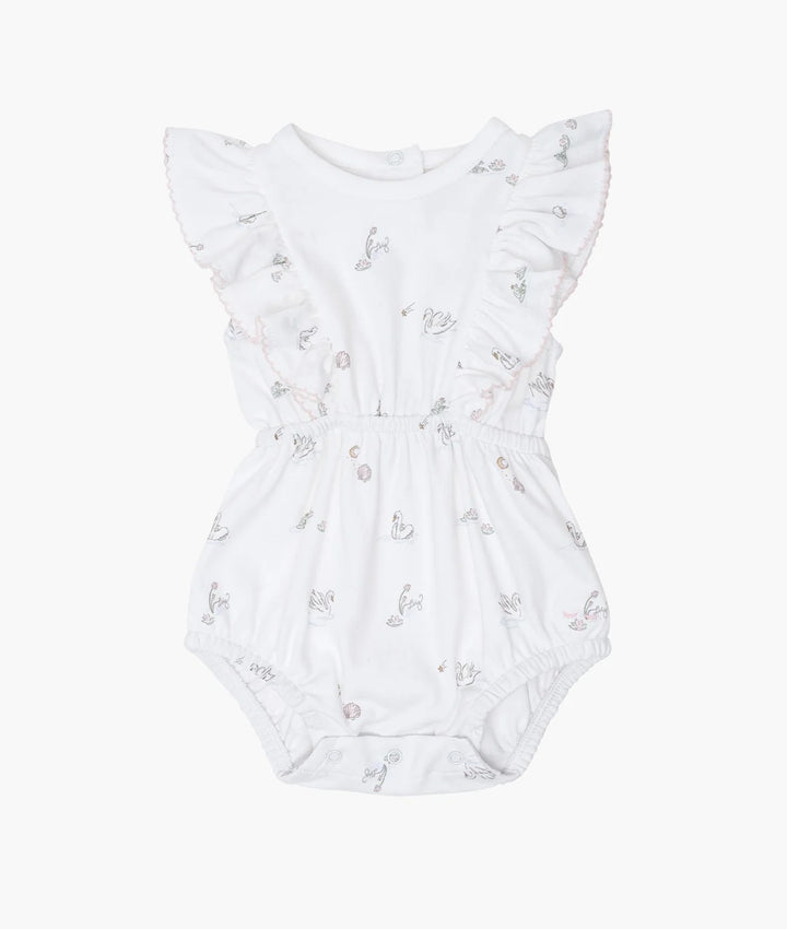 Swans Lily Romper  White