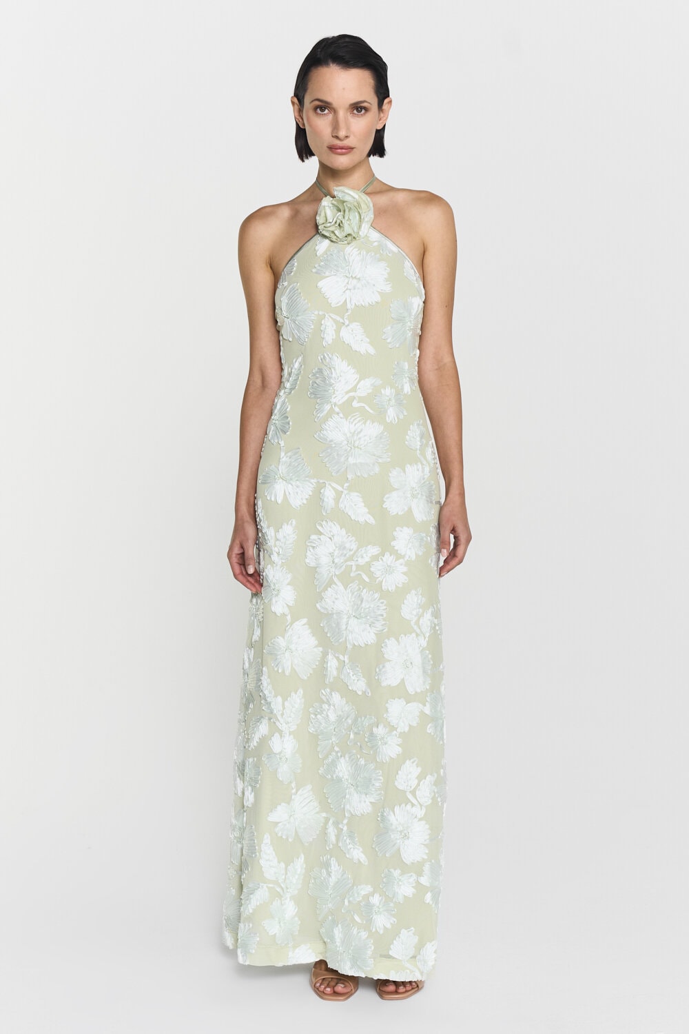 ROSE DRESS  Pale Green