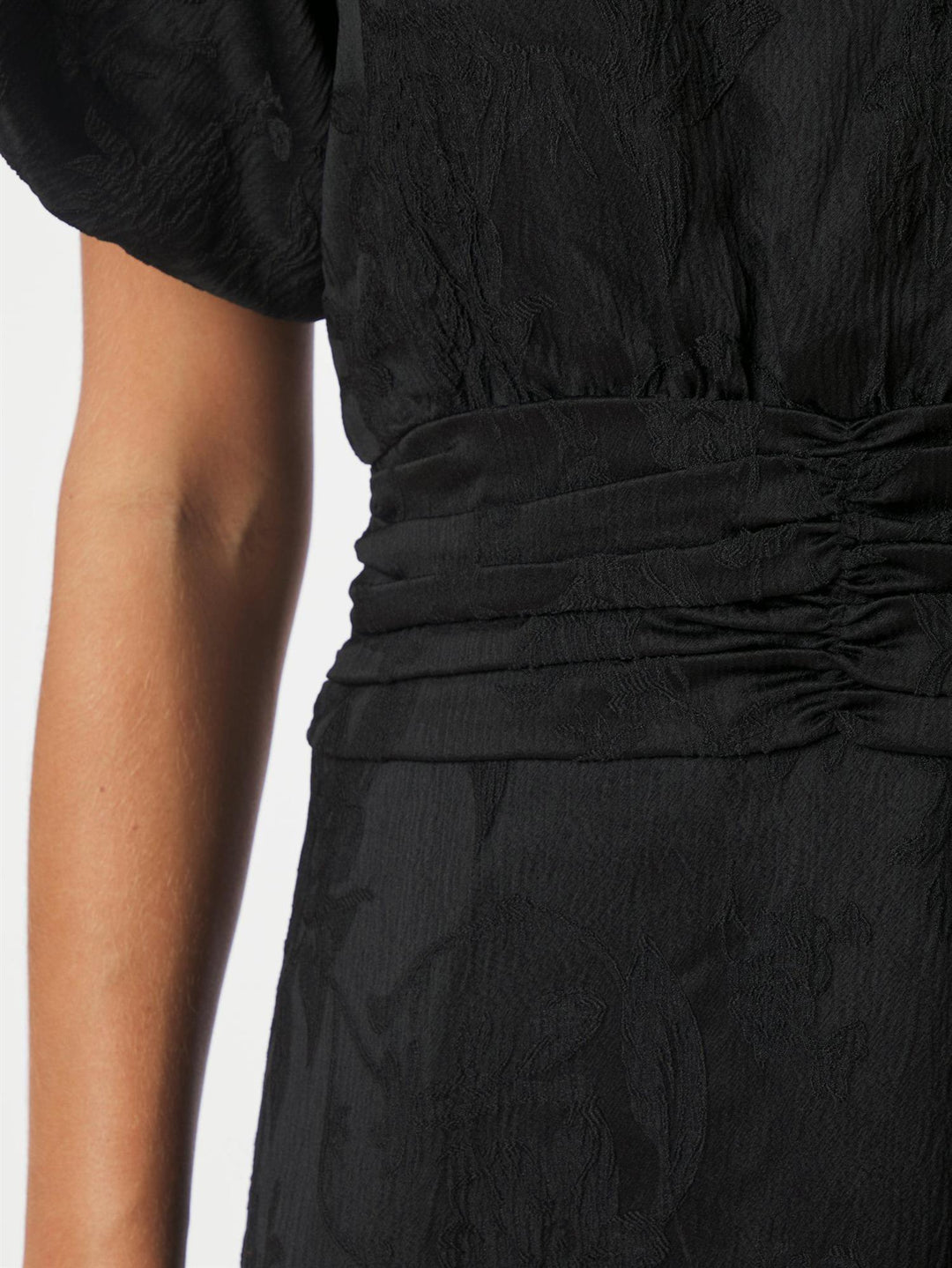 Sulli Jacquard Dress  Black