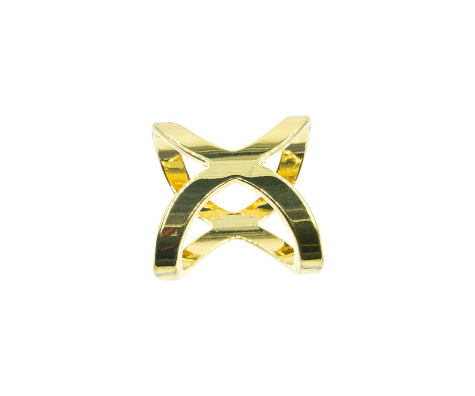 Skjerf ring enkel  Gull