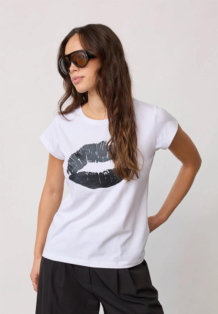 KissCC New Tee  White