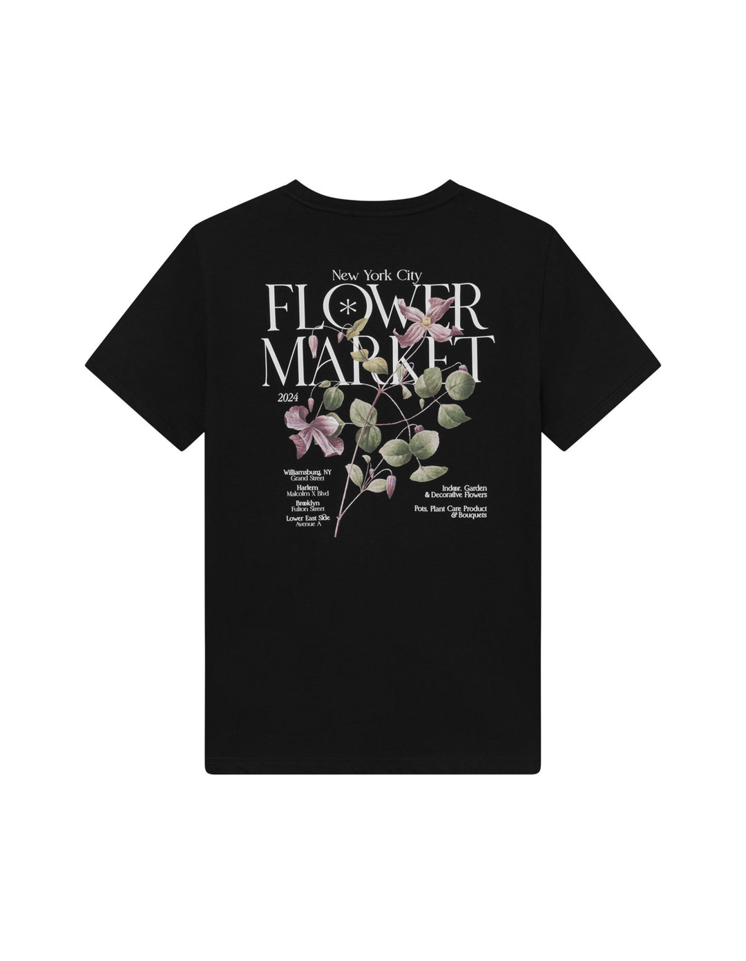 Brady Flowermarket T-Shirt  Black