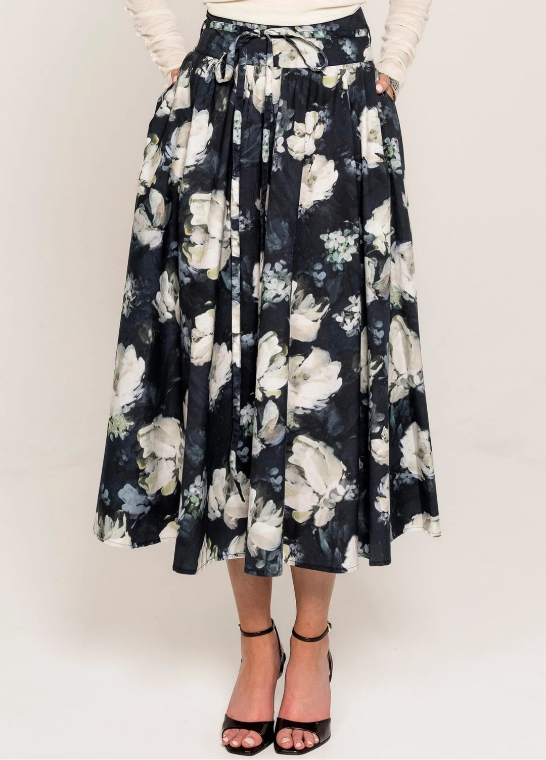 Astrid Skirt Blue Garden  Blue Garden