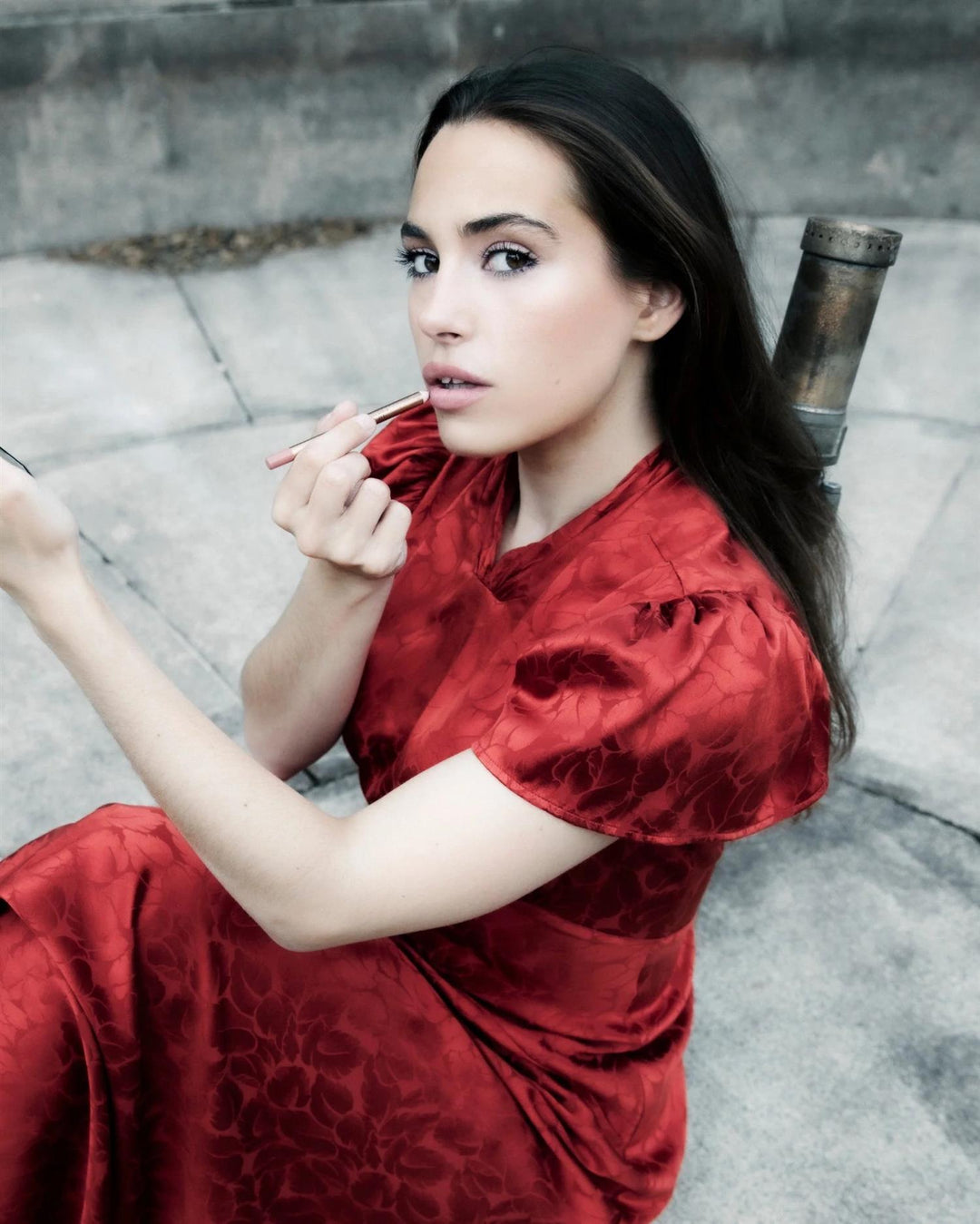 ADDISON JACQUARD  Red