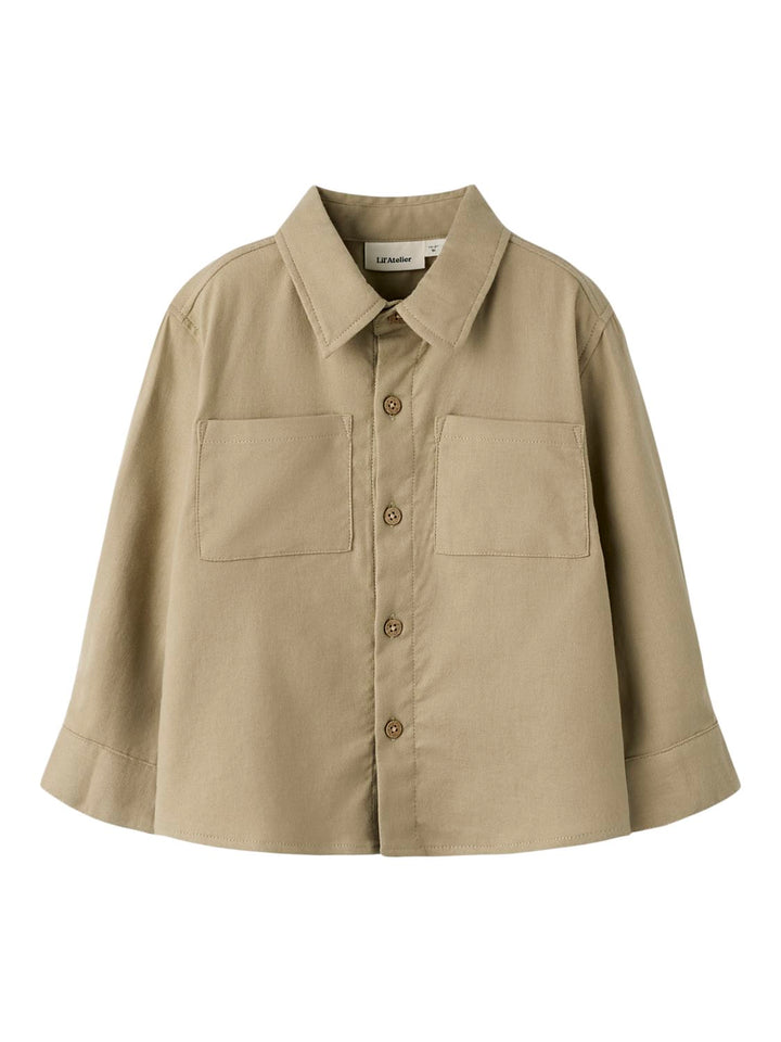Koa Ls Loose Shirt  Mellomgrå