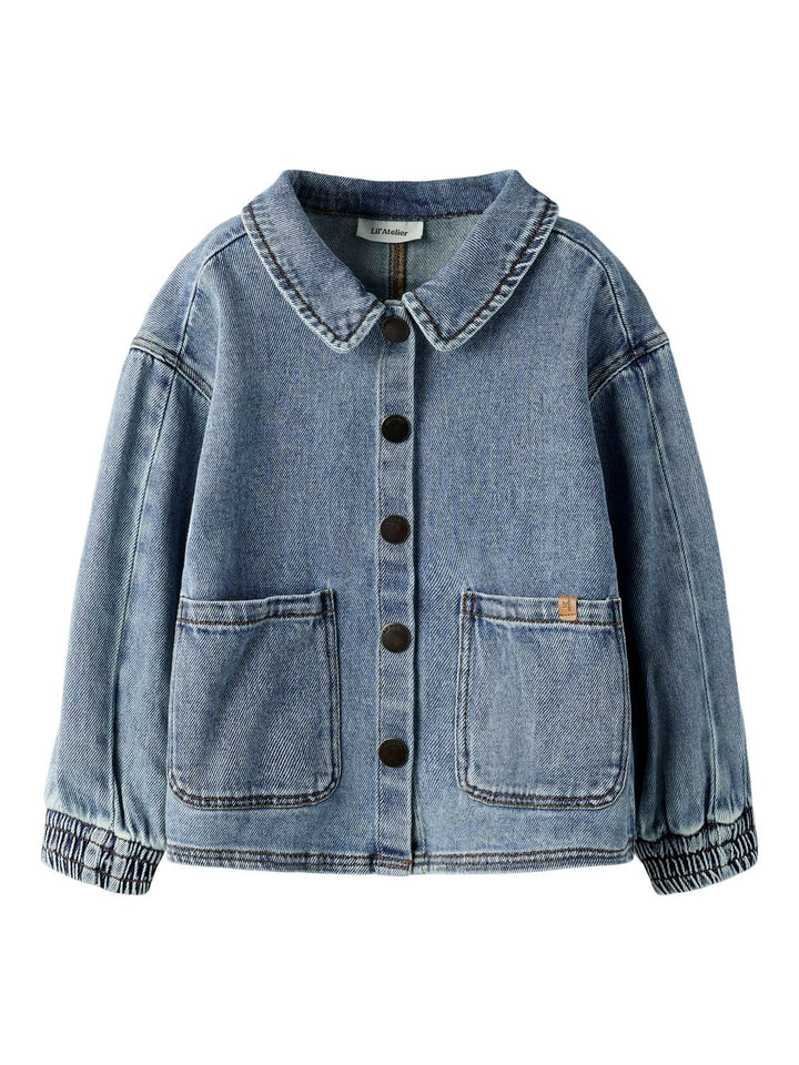 Karole Ls Dnm Shirt  Mellomblå