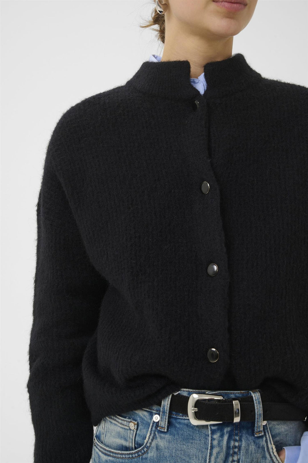 Alphagz Short Cardigan Noos Black
