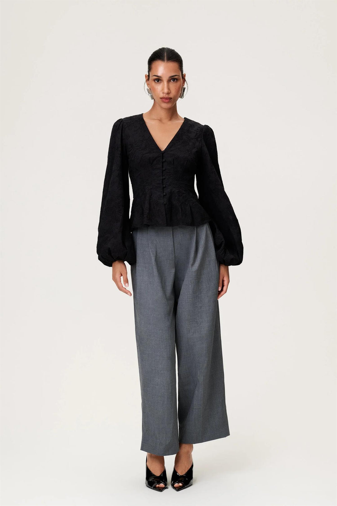 PALENA BLOUSE  Black