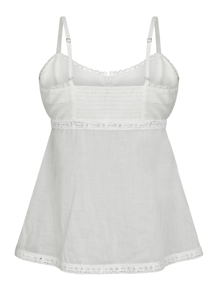 Nimissa S Voile Top  White