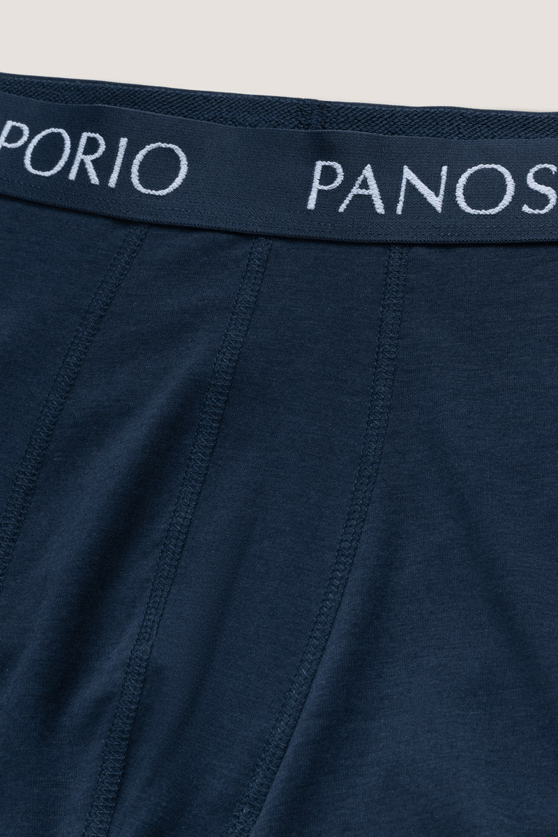 3pk Base Bamboo Boxer  Navy/Lipstick Red/Water