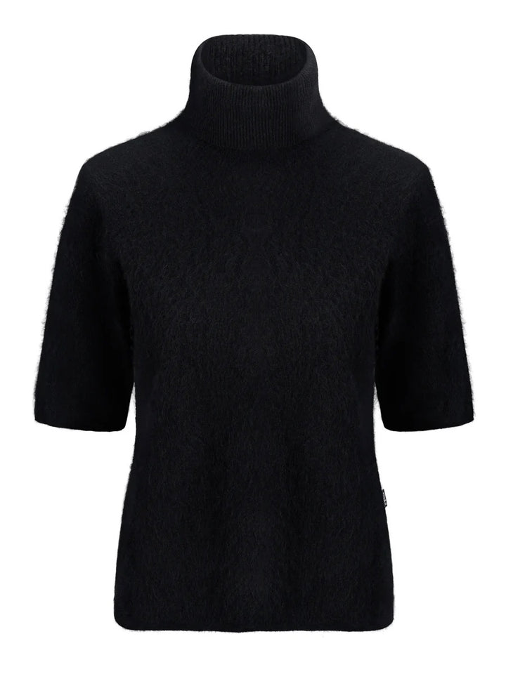 Sunniva Brushed Tee  Black