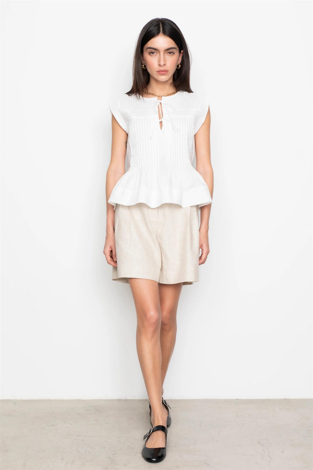 Daria Shorts  Sand Melange