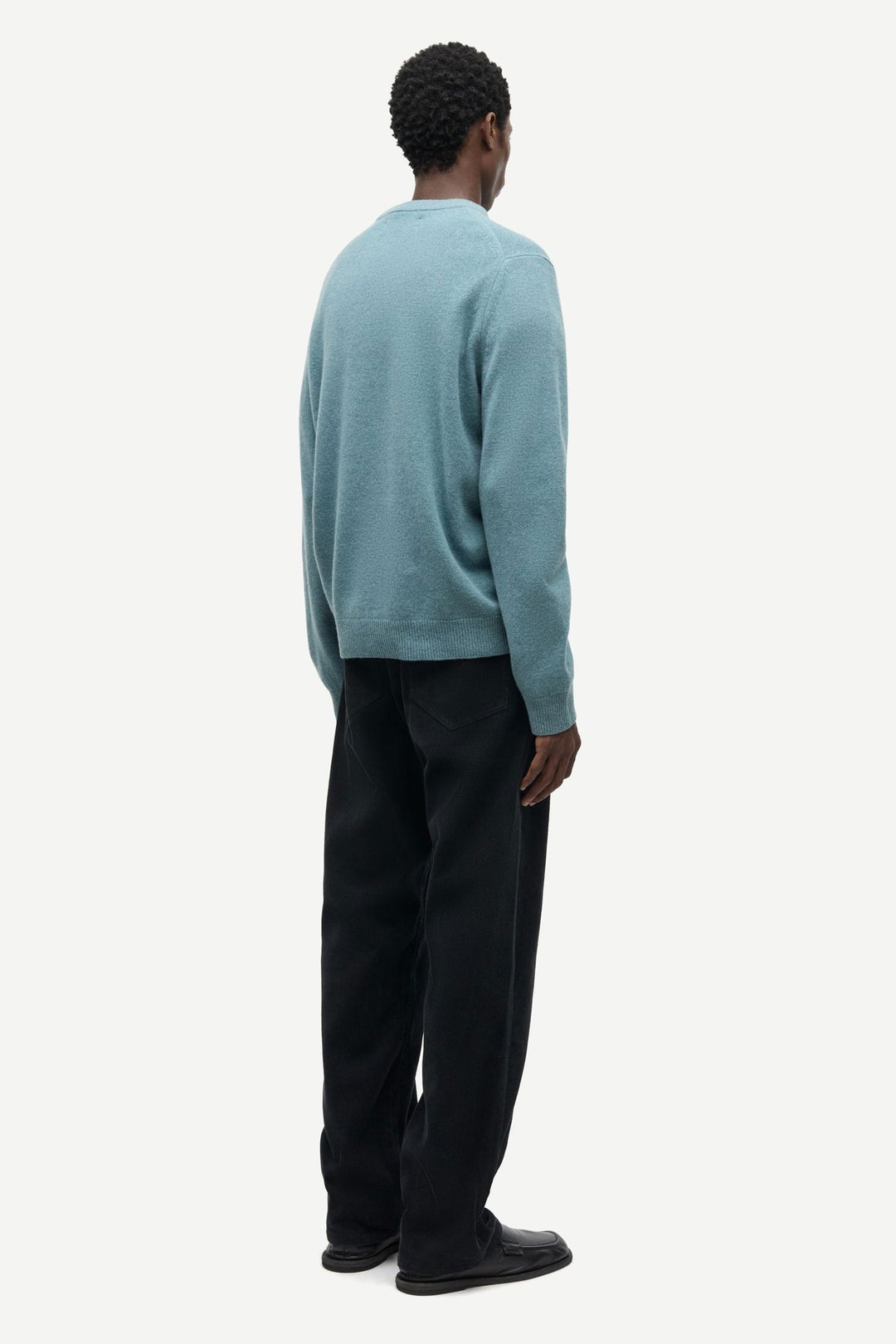 Isak Knit Sweater 15010  Stormy Sea