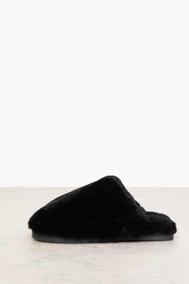 Cozy Slippers  Black