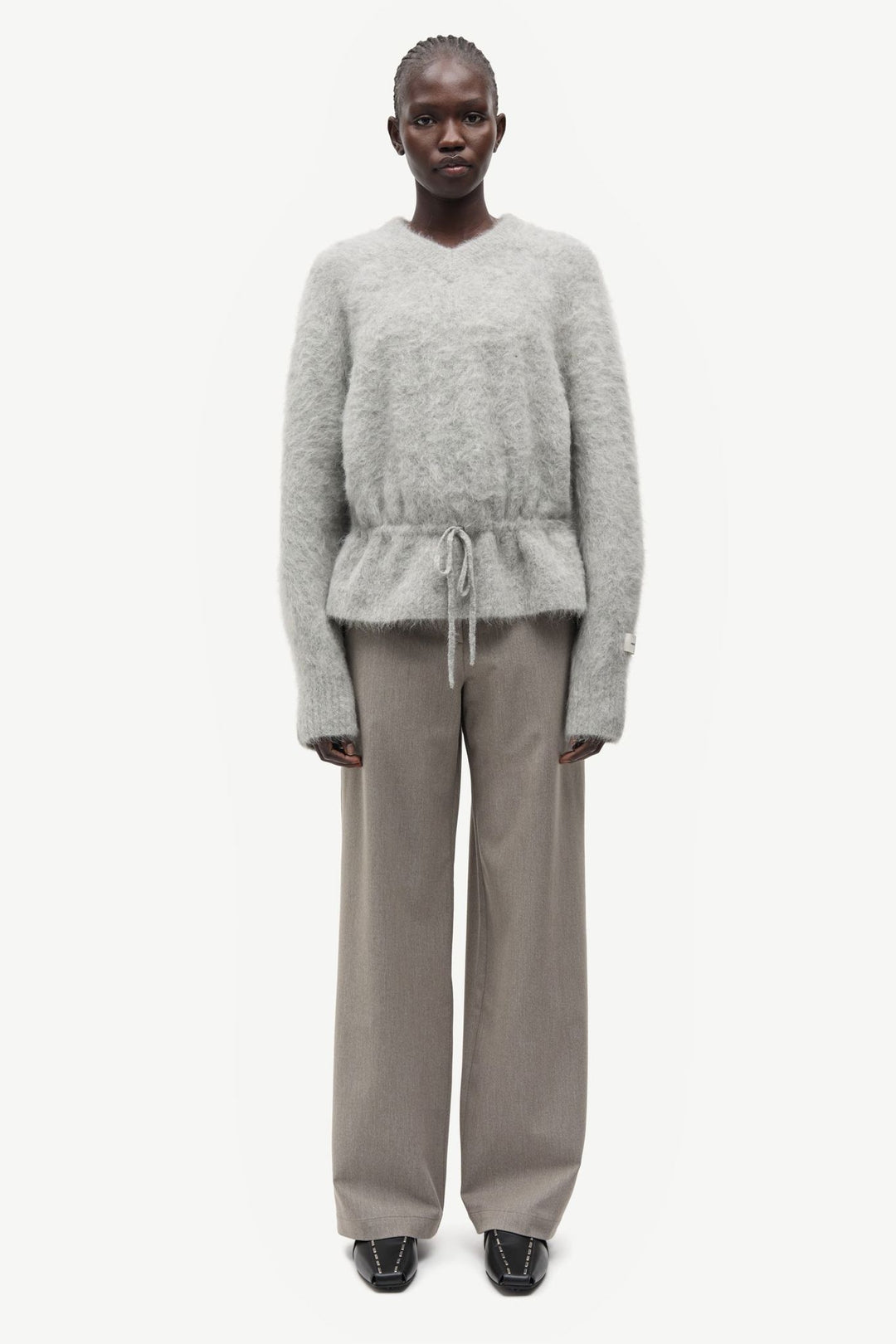 Salo V-Neck 16165  Grey Mel.