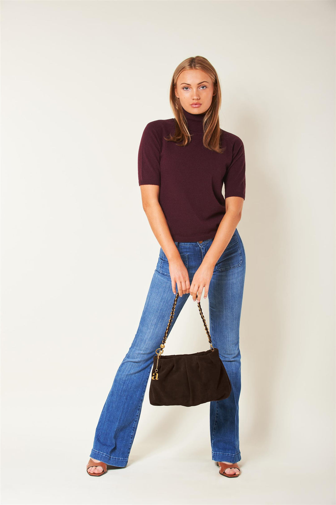 Maxime True Suede  Dk Brown