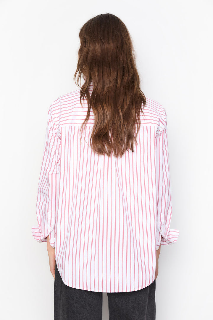 Bibi Stripe Shirt  Red Stripe