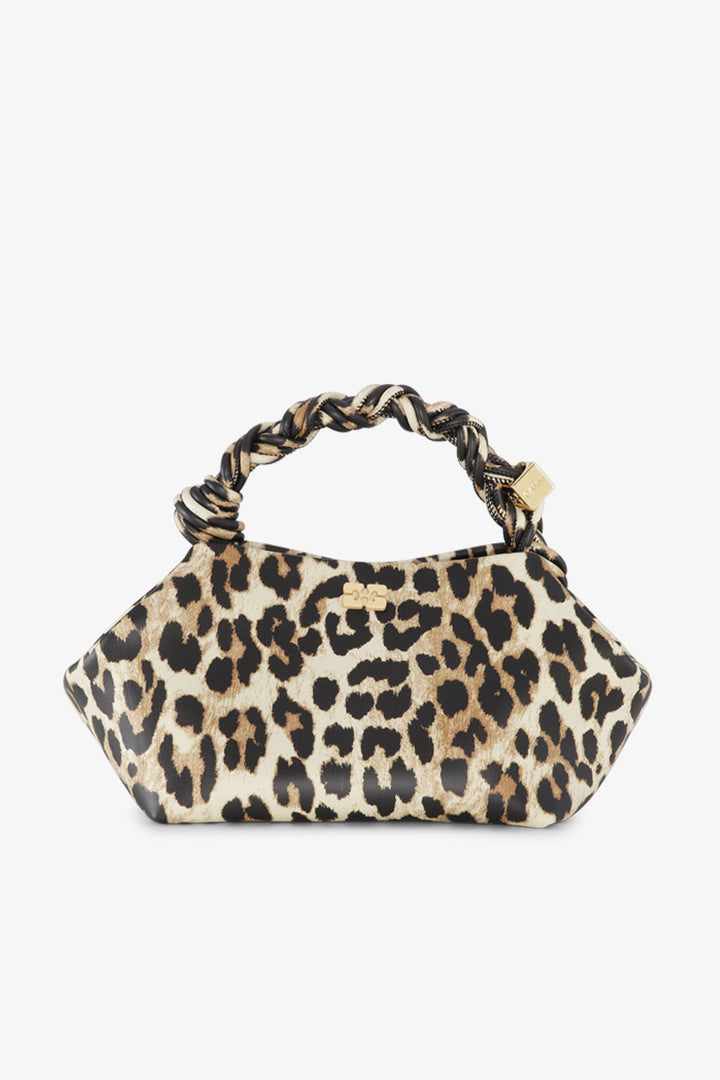 Ganni Bou Bag Small Print  Leopard