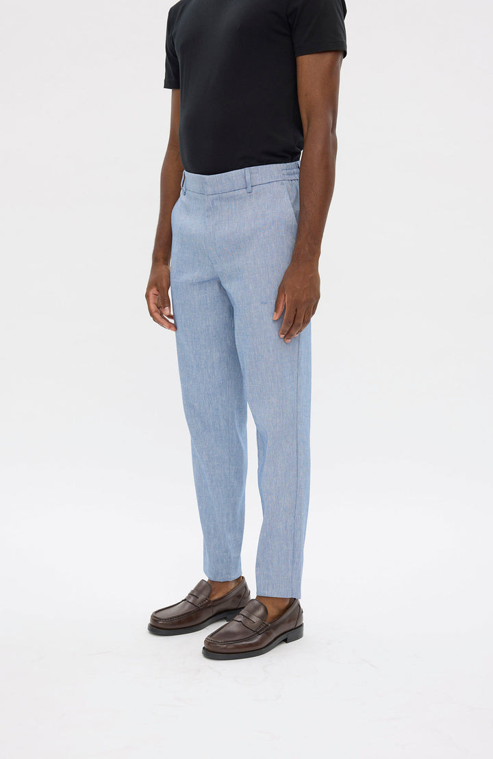 Theopl 769  Mid Blue Linen