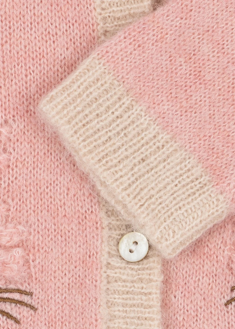 KITTY CARDIGAN  Silver Pink
