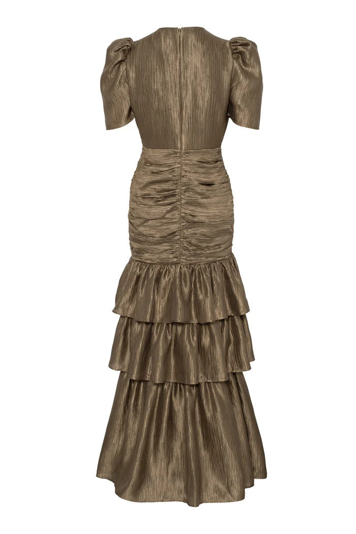 Jenna Maxi Dress Gold