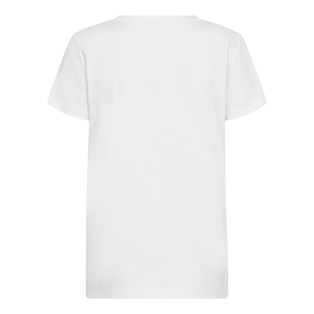 Signature Script Tee  White