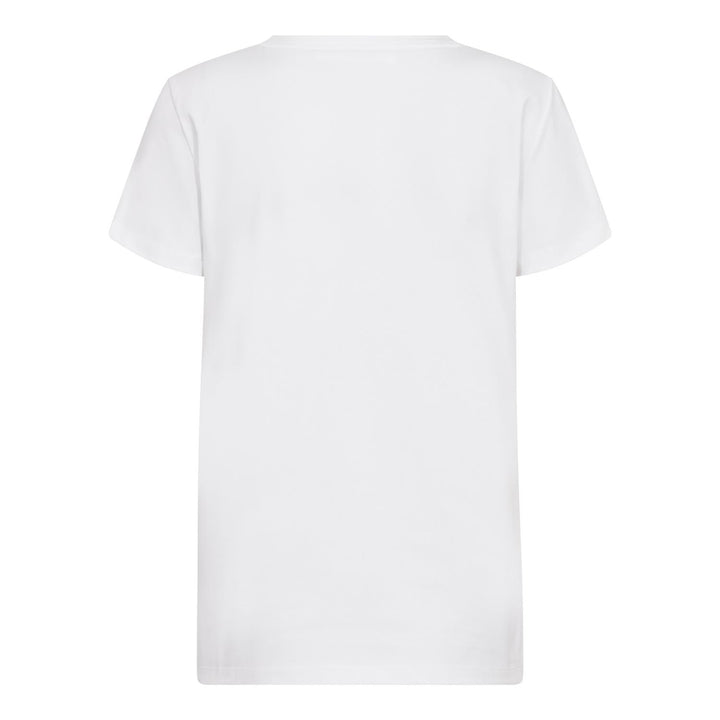 Signature Script Tee  White