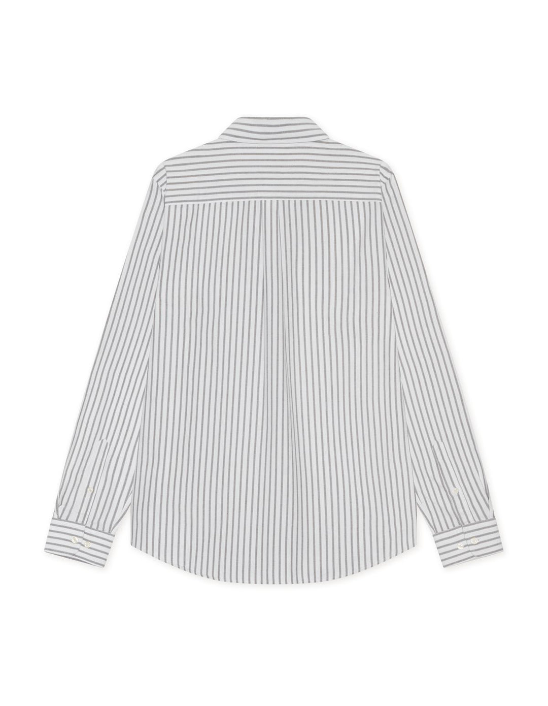 Stripe Oxford Shirt White