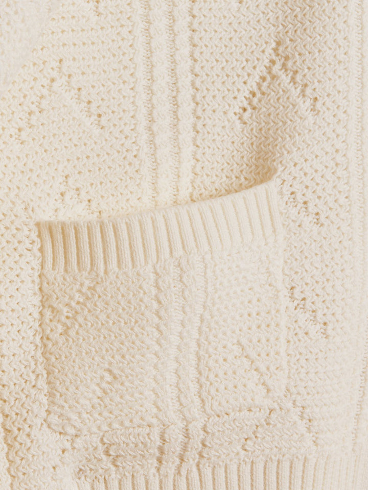 Serena Knit Cardigan  White