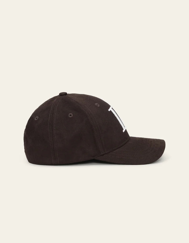 Encore Suede Baseball Cap  Turkish Coffee Brown
