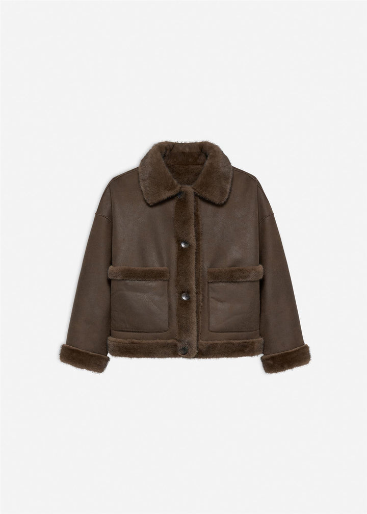 Faje Faux Mink  Choco