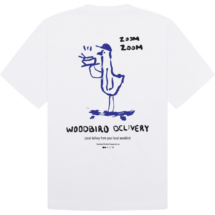 WBBAINE DELIVERY TEE  White