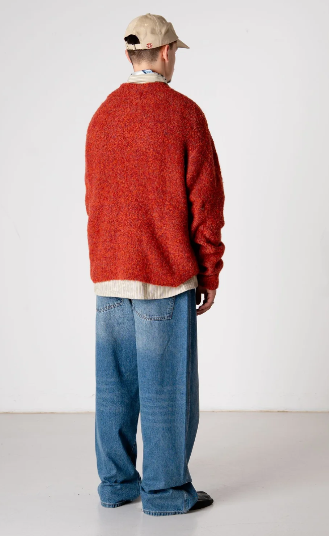 WBKurt Loop Crew  Dark Red