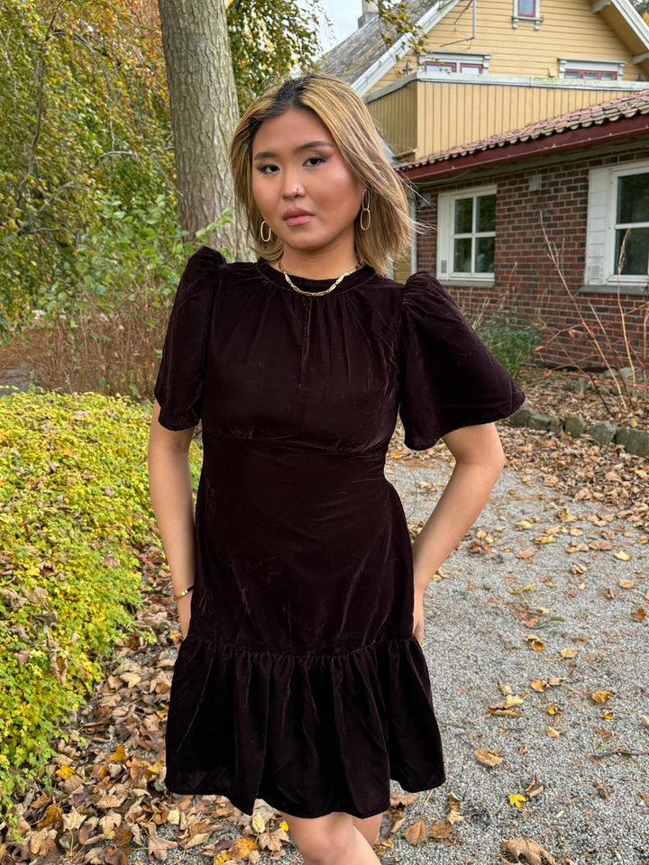 Jolie Dress  Velvet Toffee