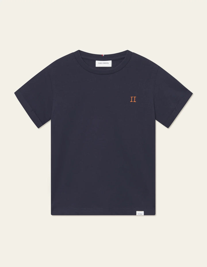 Nørregaard T-Shirt Kids  Dark Navy/Orange